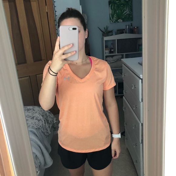 under armour heatgear v neck